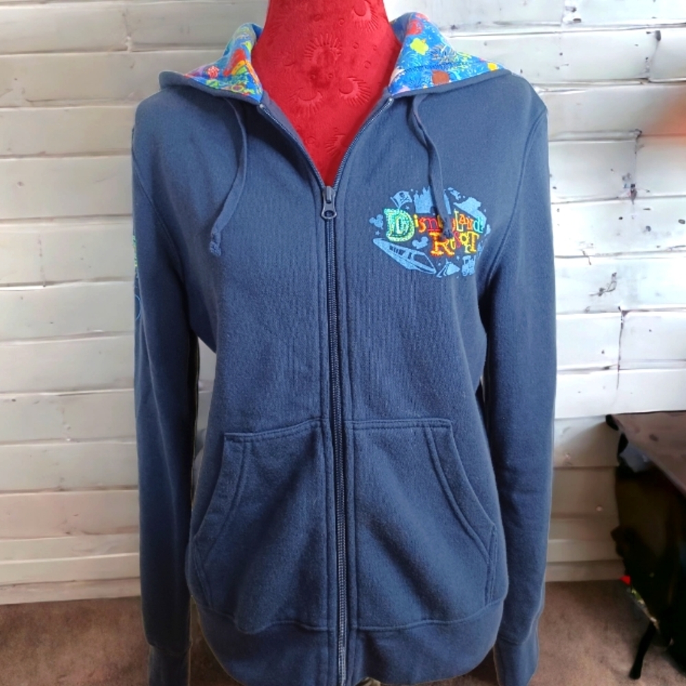 Disneyland Resort Zipper Hoodie Sweatshirt